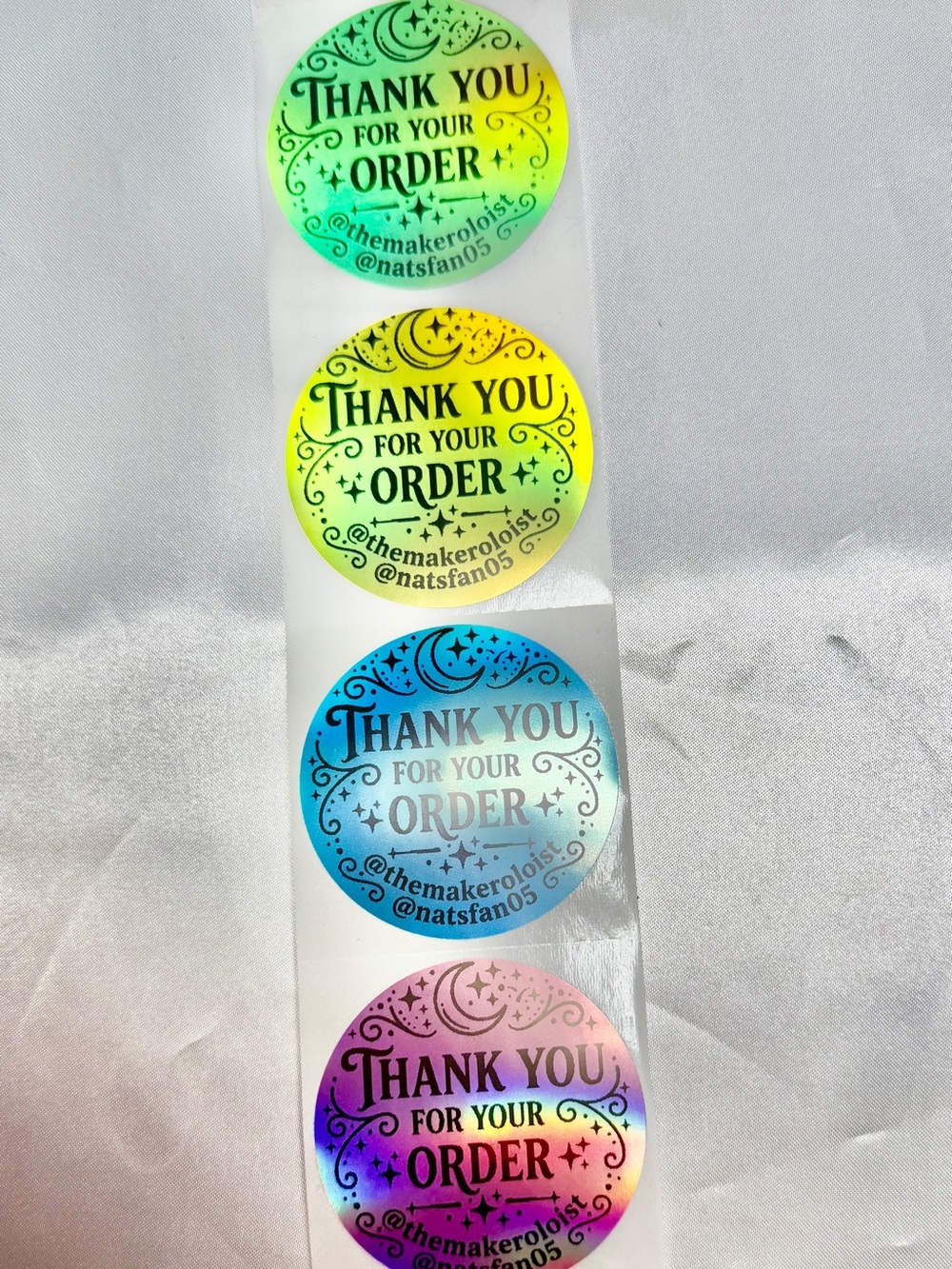 ✨ CUSTOM DESIGNED THERMAL PACKAGING STICKERS ✨ - Picture 3 of 11